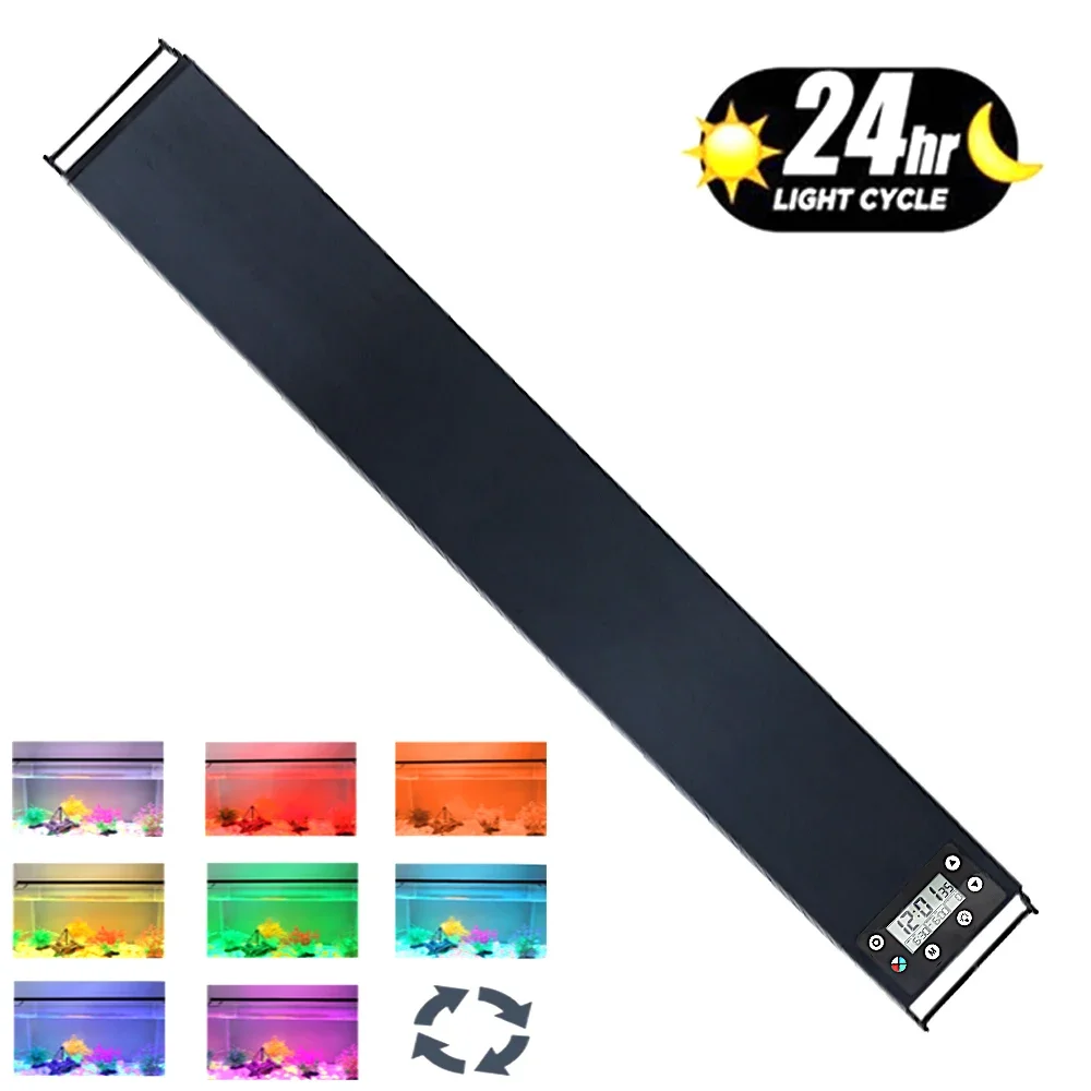 Aquarium Marine Lights - Aquário de 120 cm com iluminação