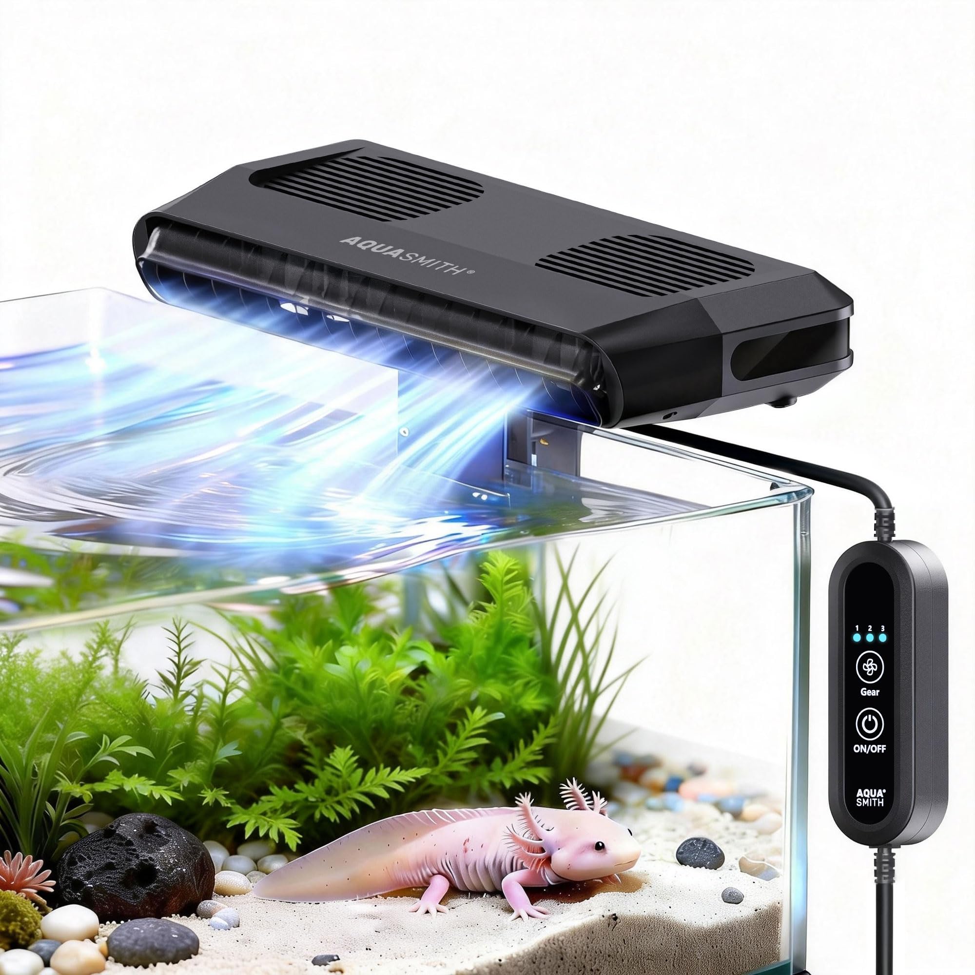 Marine Coral - Ventilador para aquário, sistema de refrigeração