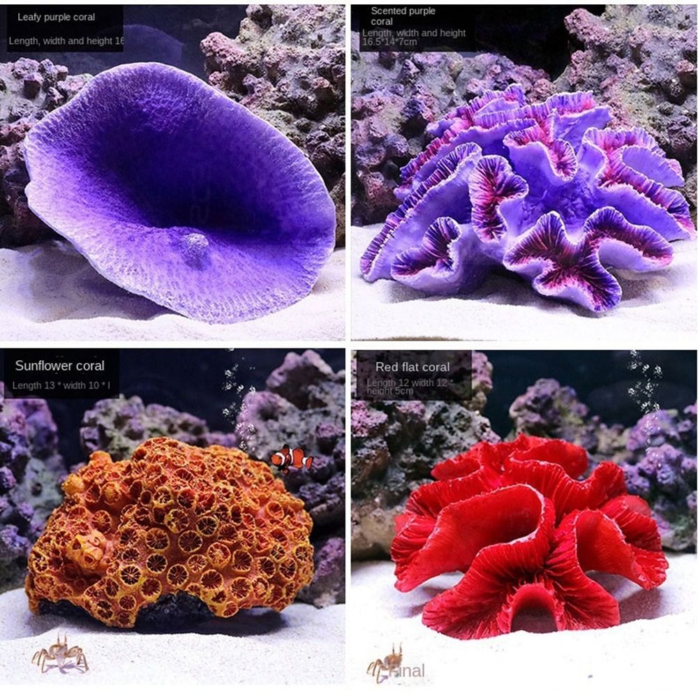 Resina artificial coral modelo - Marine Coral avaliação e preço