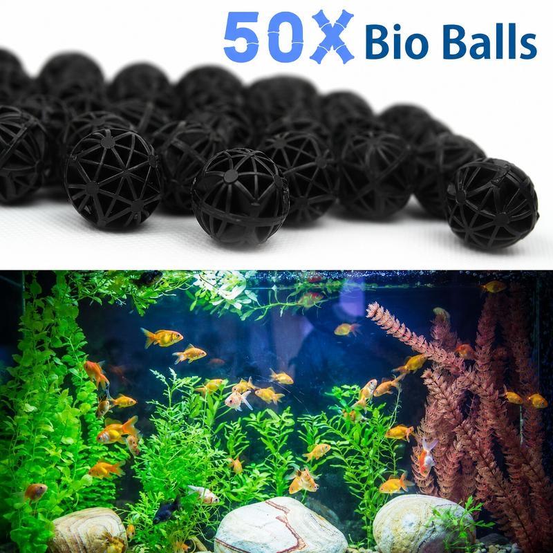 50 Peças de Bolas de Filtro Bi - Marine Aquarium avaliação e preço