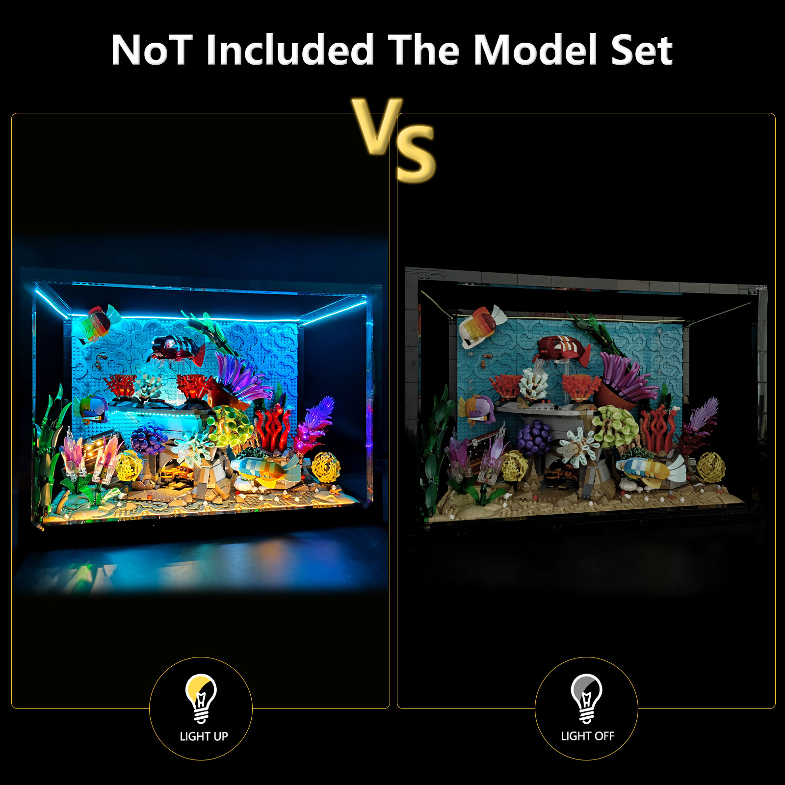 Kit de iluminação LED LYBMTWF, - Aquarium Marine Lights avaliação e preço