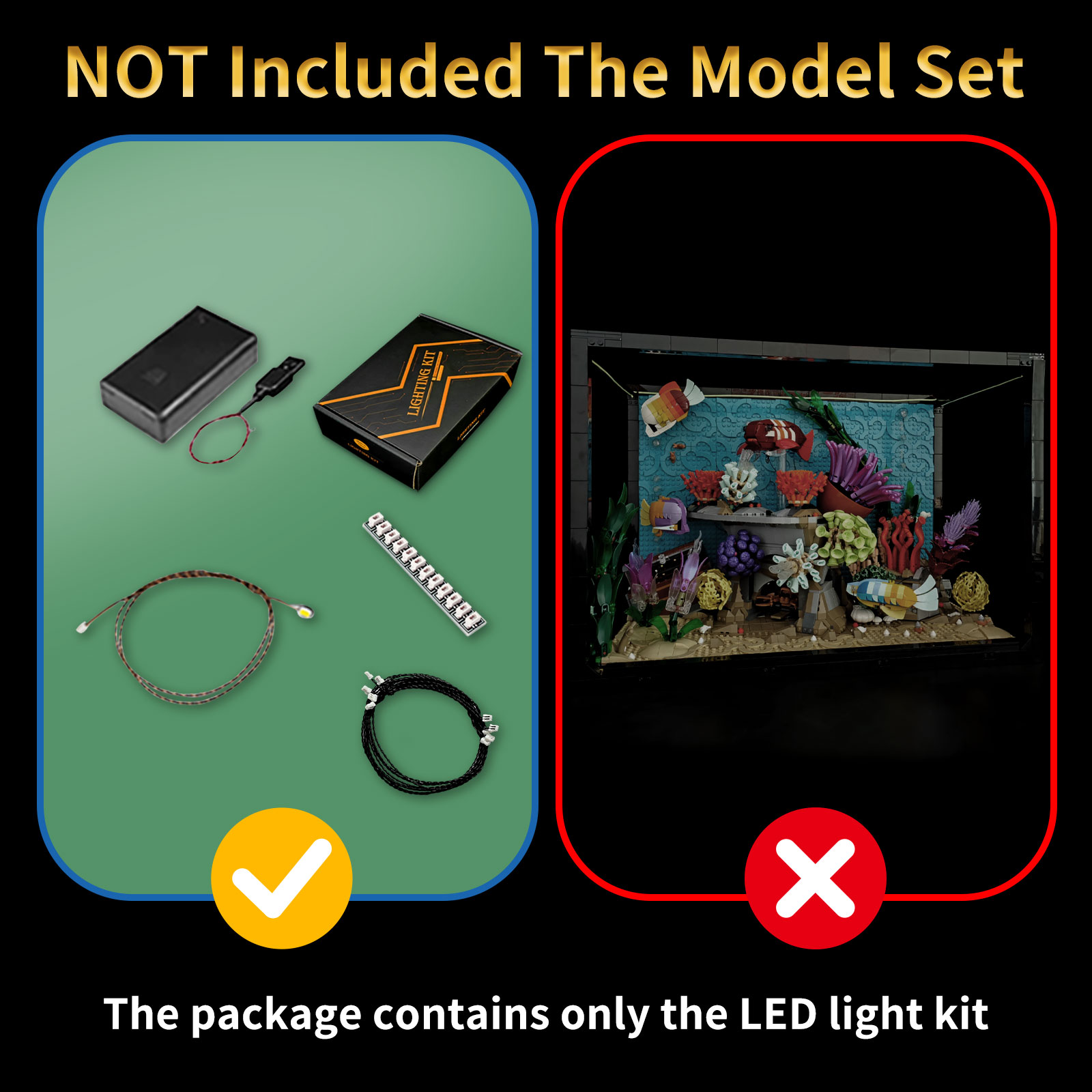 Kit de iluminação LED LYBMTWF, - Aquarium Marine Lights avaliação e preço