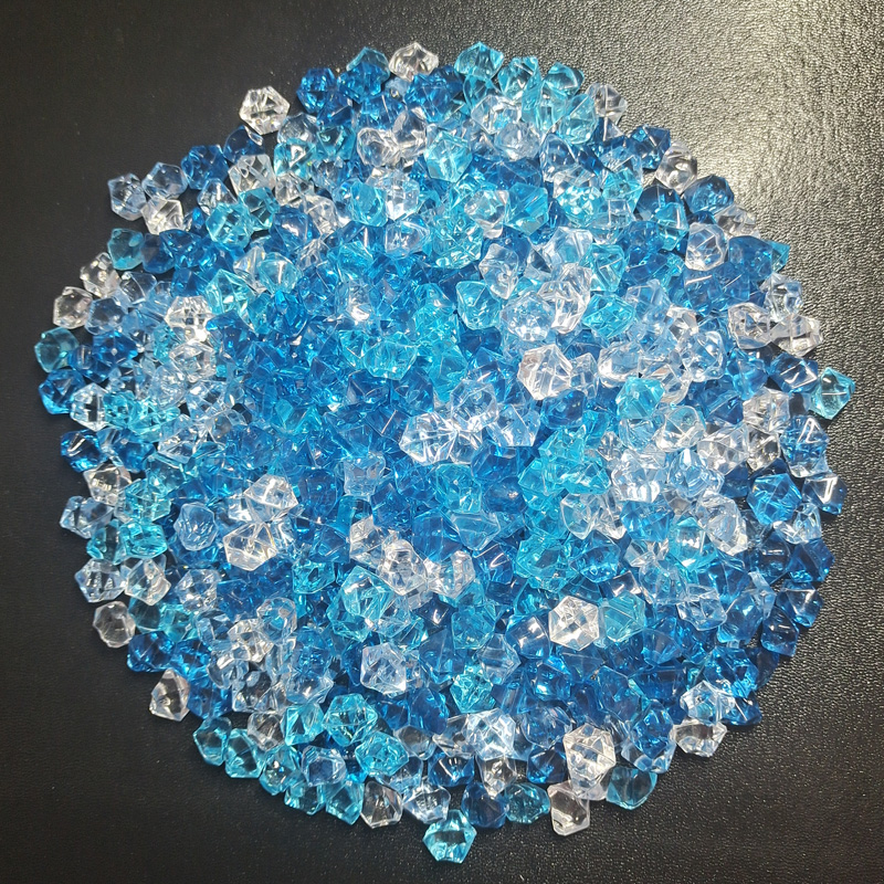 100 pçs diamante esmagado gem  - Marine Aquarium Cube avaliação e preço