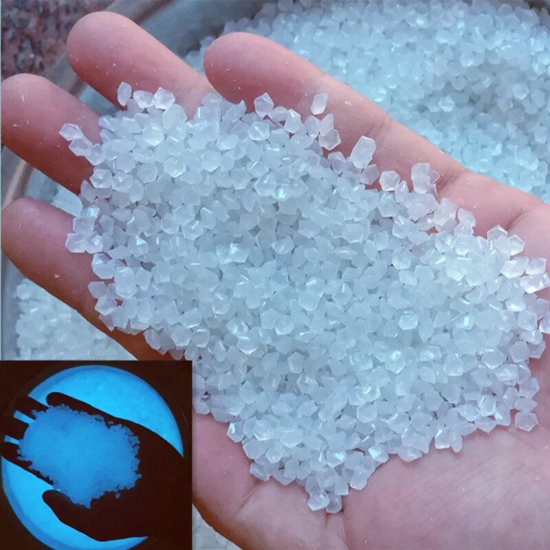 1000 pçs 3-5mm areia luminosa  - Marine Fish Tank avaliação e preço