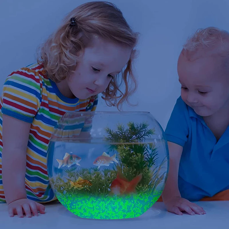1000 pçs 3-5mm areia luminosa  - Marine Fish Tank avaliação e preço