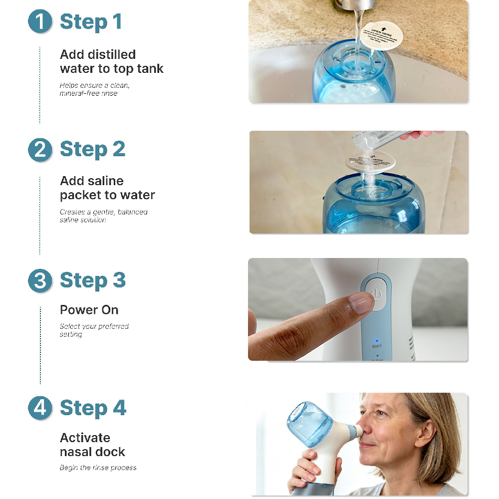 Sistema de Irrigação Nasal Elé - Saltwater Tank avaliação e preço