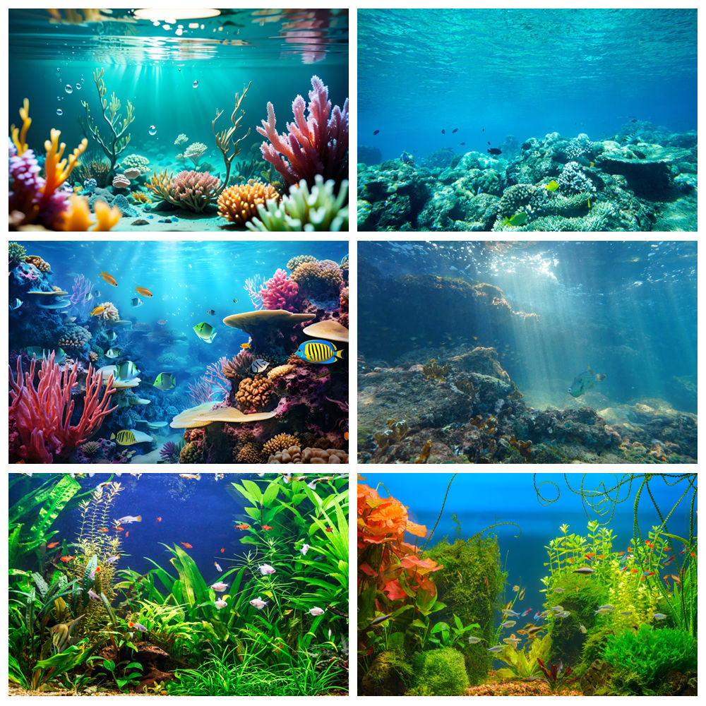 Mundo subaquático fundo do mar - Aquarium Marine World avaliação e preço