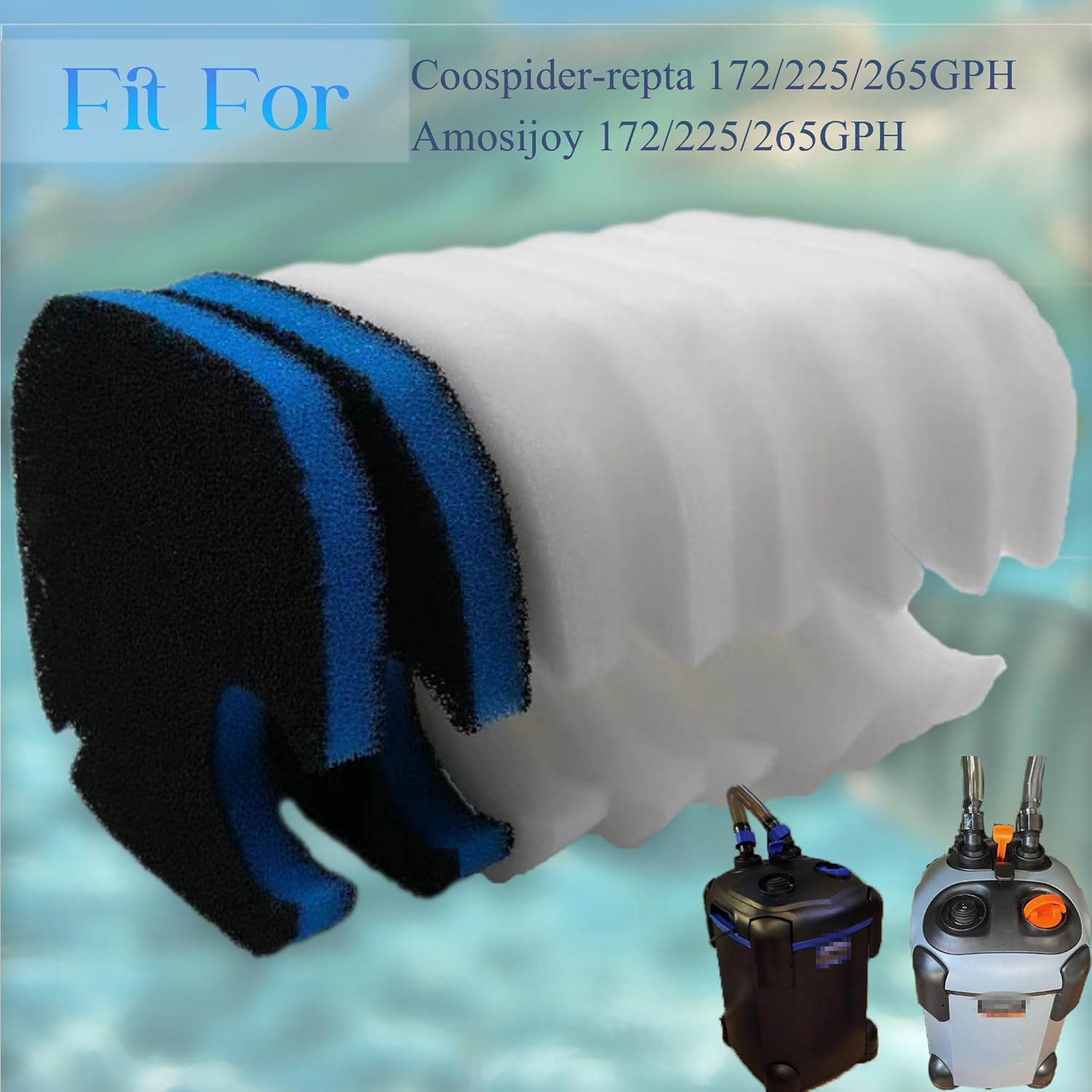 1 CONJUNTO (8 PEÇAS) de Almofa - Reef Tank Filter avaliação e preço