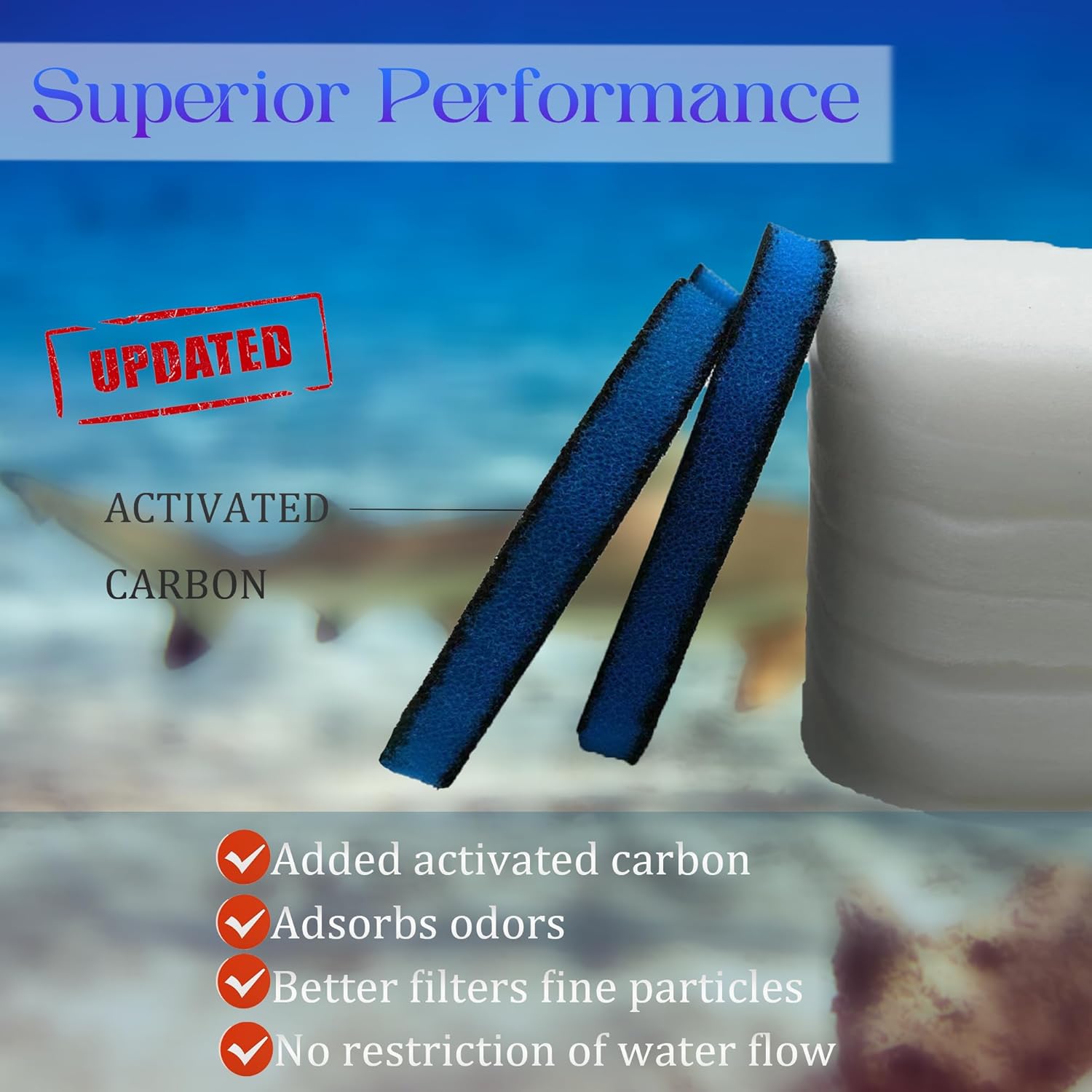 1 CONJUNTO (8 PEÇAS) de Almofa - Reef Tank Filter avaliação e preço