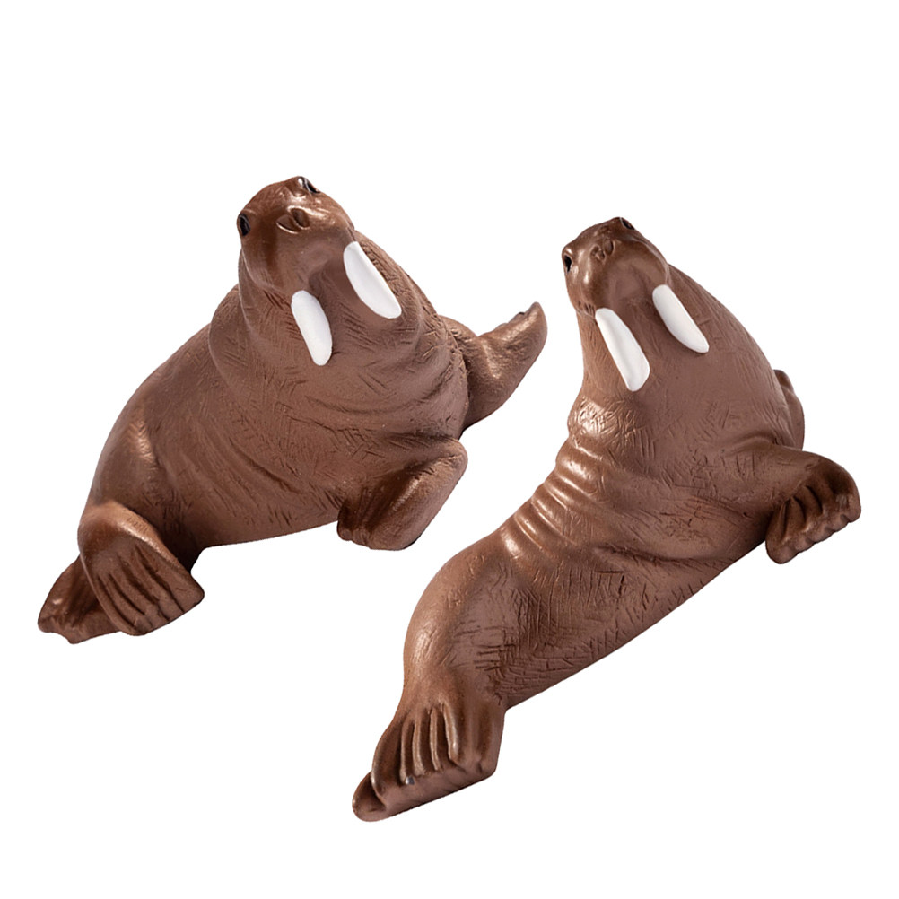2 peças de miniaturas de morsa - Ocean Aquarium avaliação e preço