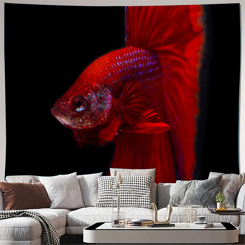 Tapeçaria de Peixe Betta Verme - Ocean Aquarium avaliação e preço
