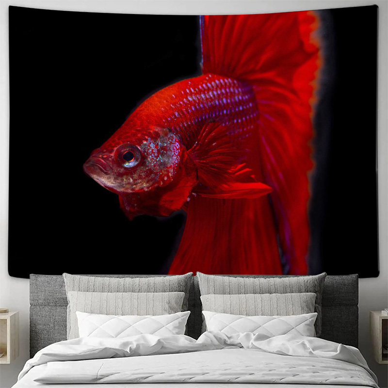 Tapeçaria de Peixe Betta Verme - Ocean Aquarium avaliação e preço
